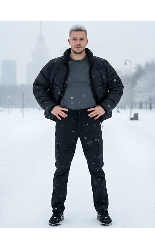 Мужские брюки виндстоппер для активного отдыха