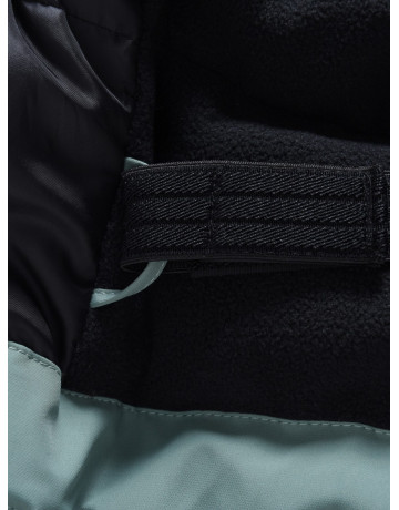 Мужская зимняя парка с капюшоном и мехом енот, зелёный, для активного отдыха в Тюмени