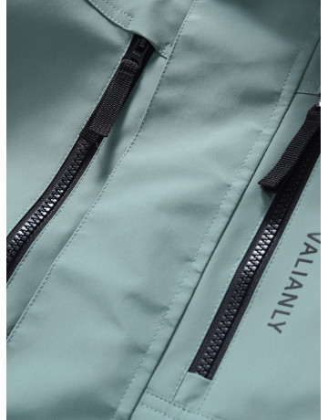 Мужская зимняя парка с капюшоном и мехом енот, зелёный, для активного отдыха в Тюмени