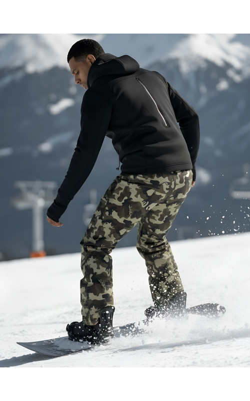 Горнолыжные брюки мужские утеплённые.