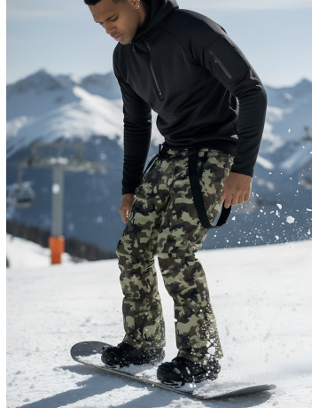 Горнолыжные брюки мужские утеплённые.