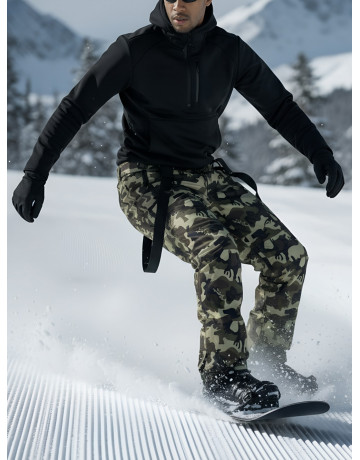 Горнолыжные брюки мужские утеплённые.