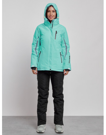 Женский горнолыжный костюм для зимних прогулок и спорта.