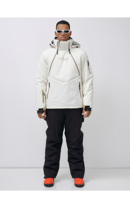 Мужской горнолыжный костюм: куртка-анорак и полукомбинезон
