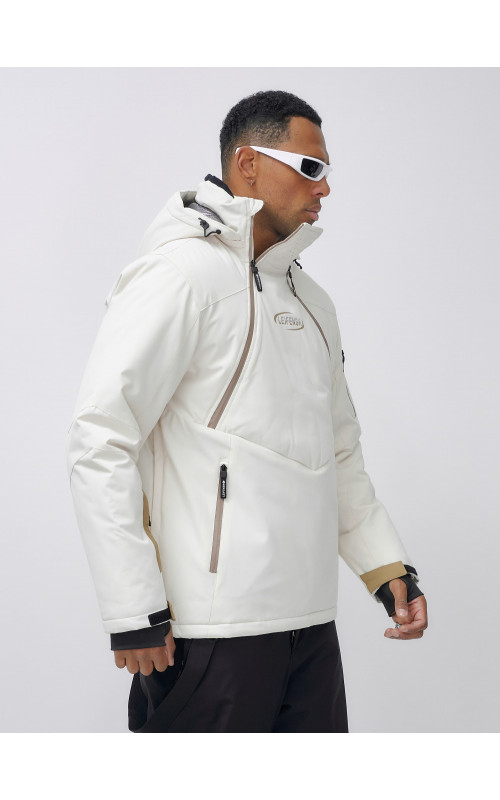 Мужской горнолыжный костюм: куртка-анорак и полукомбинезон