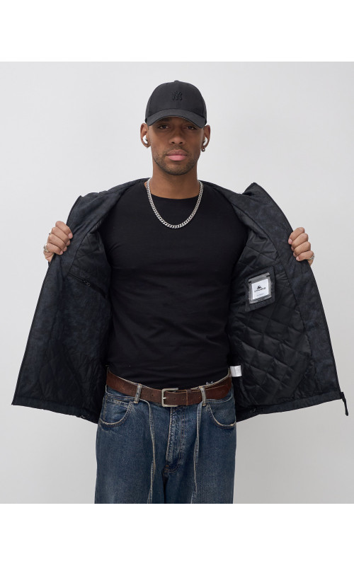 Мужская спортивная куртка для весны и осени, чёрная, для активного отдыха в Тюмени