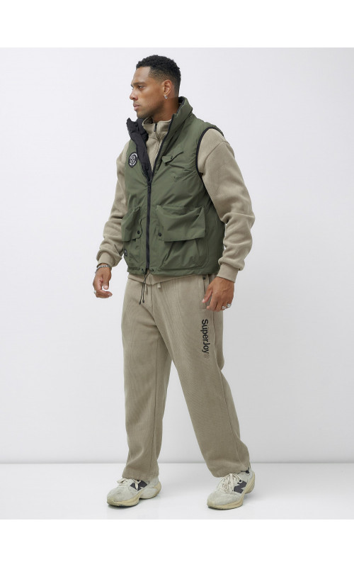 Мужская утеплённая жилетка, стиль и комфорт.