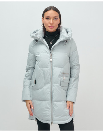 Модная зимняя куртка с капюшоном для женщин и подростков.