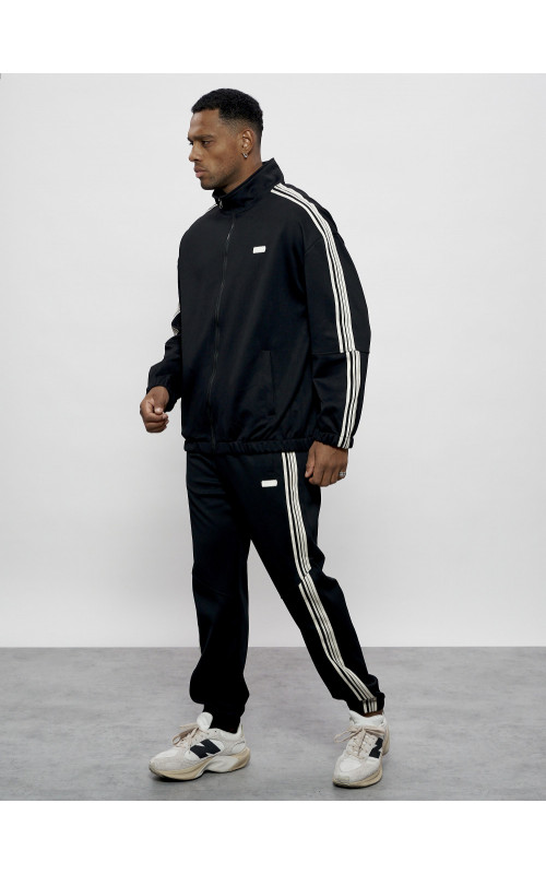 Спортивный костюм мужской оригинал чёрный, для спорта. в Тюмени