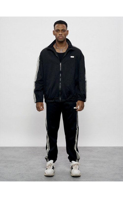 Спортивный костюм мужской оригинал чёрный, для спорта. в Тюмени