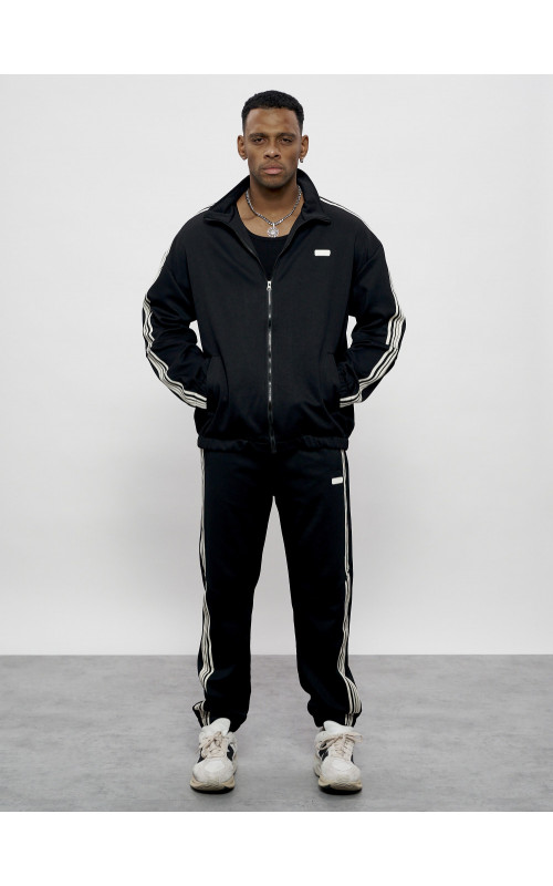 Спортивный костюм мужской оригинал чёрный, для спорта. в Тюмени