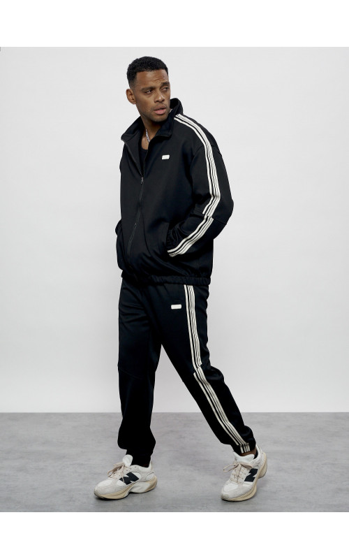 Спортивный костюм мужской оригинал чёрный, для спорта. в Тюмени