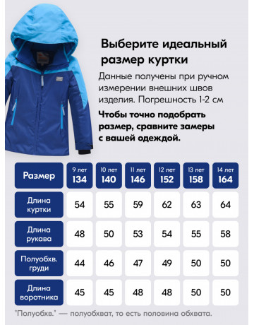 Горнолыжный костюм зимний для мальчика синего цвета