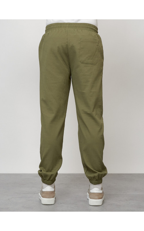 Мужской модный спортивный костюм цвета хаки для активных занятий. в Тюмени