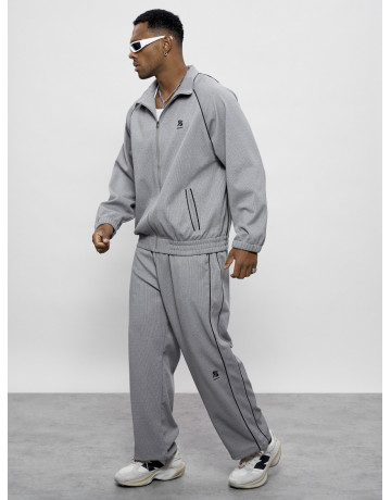 Мужской спортивный костюм серого цвета для спорта в Тюмени