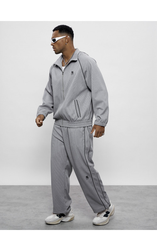 Мужской спортивный костюм серого цвета для спорта в Тюмени