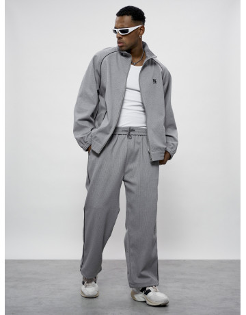 Мужской спортивный костюм серого цвета для спорта в Тюмени