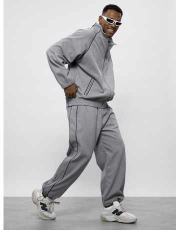 Мужской спортивный костюм серого цвета для спорта в Тюмени