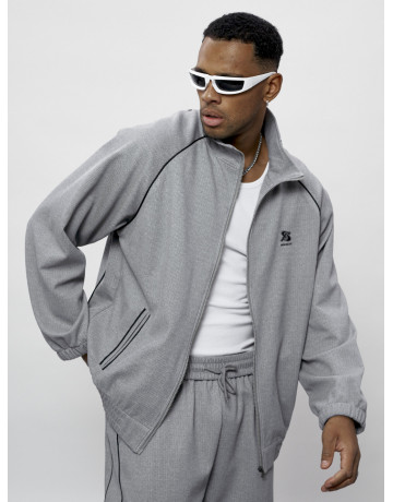 Мужской спортивный костюм серого цвета для спорта в Тюмени