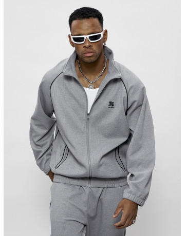 Мужской спортивный костюм серого цвета для спорта в Тюмени