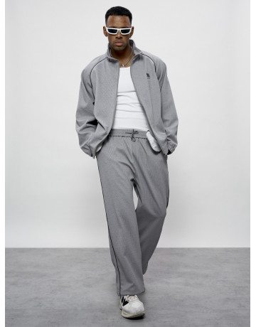 Мужской спортивный костюм серого цвета для спорта в Тюмени