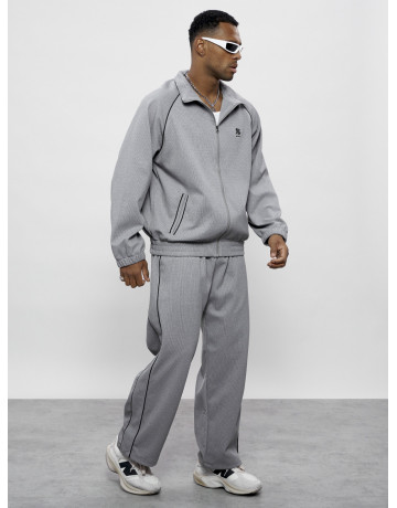 Мужской спортивный костюм серого цвета для спорта в Тюмени