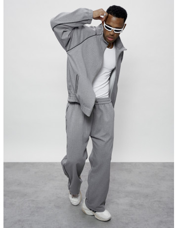 Мужской спортивный костюм серого цвета для спорта в Тюмени
