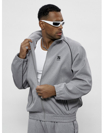 Мужской спортивный костюм серого цвета для спорта в Тюмени