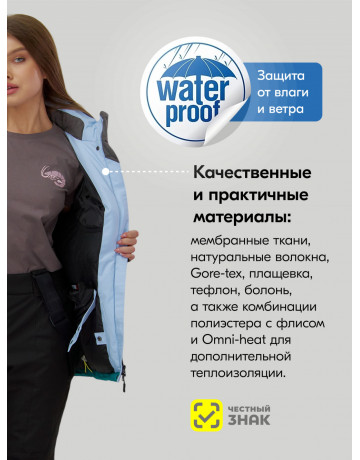 Женский горнолыжный костюм для зимних приключений