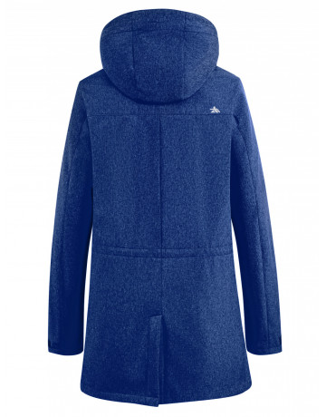 Мужская спортивная парка с капюшоном синего цвета для активного отдыха в Тюмени