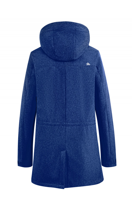 Мужская спортивная парка с капюшоном синего цвета для активного отдыха в Тюмени