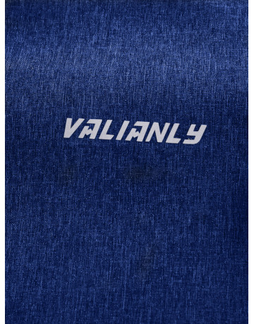 Мужская спортивная парка с капюшоном синего цвета для активного отдыха в Тюмени