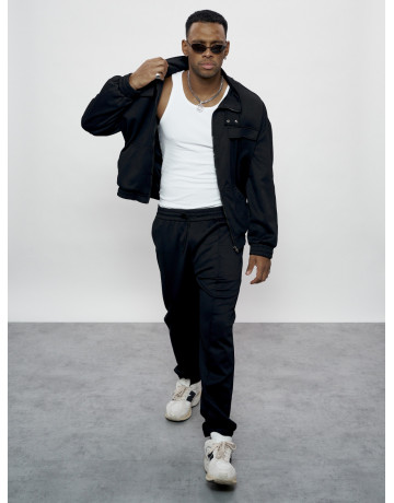 Спортивный костюм мужской оригинал чёрный, для активного отдыха. в Тюмени