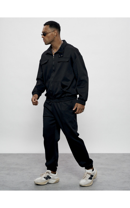 Спортивный костюм мужской оригинал чёрный, для активного отдыха. в Тюмени