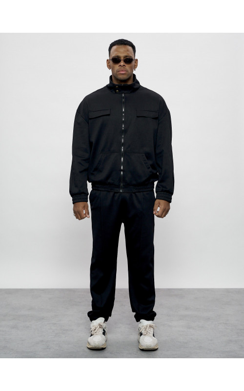 Спортивный костюм мужской оригинал чёрный, для активного отдыха. в Тюмени