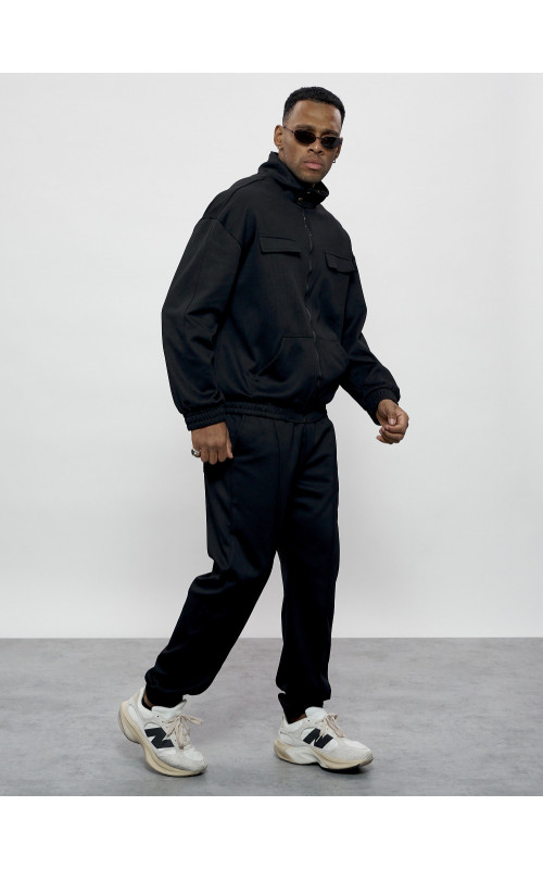 Спортивный костюм мужской оригинал чёрный, для активного отдыха. в Тюмени