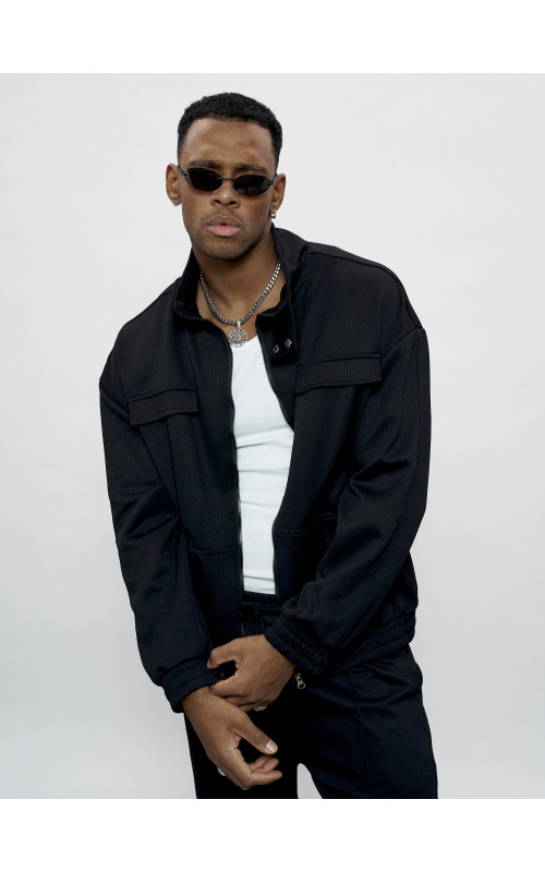 Спортивный костюм мужской оригинал чёрный, для активного отдыха. в Тюмени