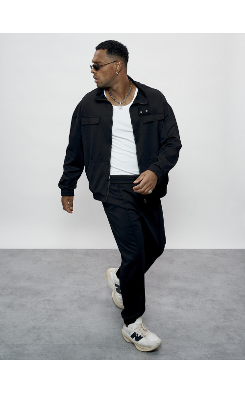 Спортивный костюм мужской оригинал чёрный, для активного отдыха. в Тюмени