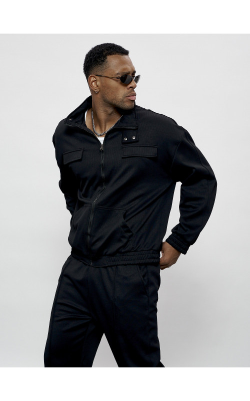 Спортивный костюм мужской оригинал чёрный, для активного отдыха. в Тюмени