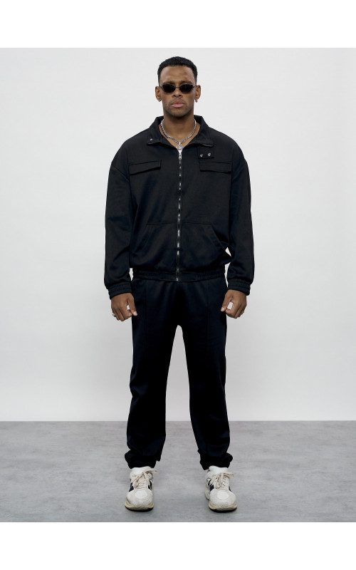 Спортивный костюм мужской оригинал чёрный, для активного отдыха. в Тюмени