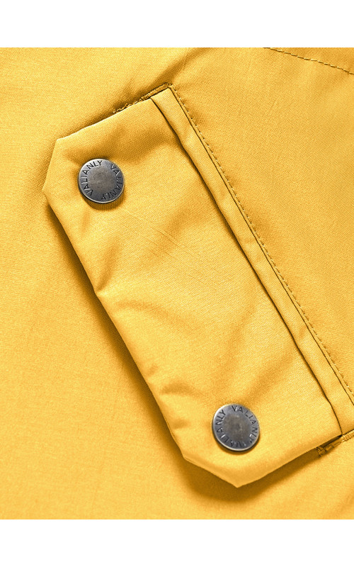 Зимняя детская куртка-парка для девочки.