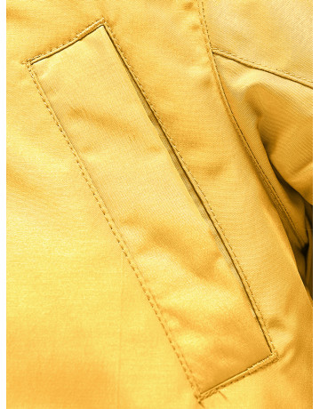 Зимняя детская куртка-парка для девочки.