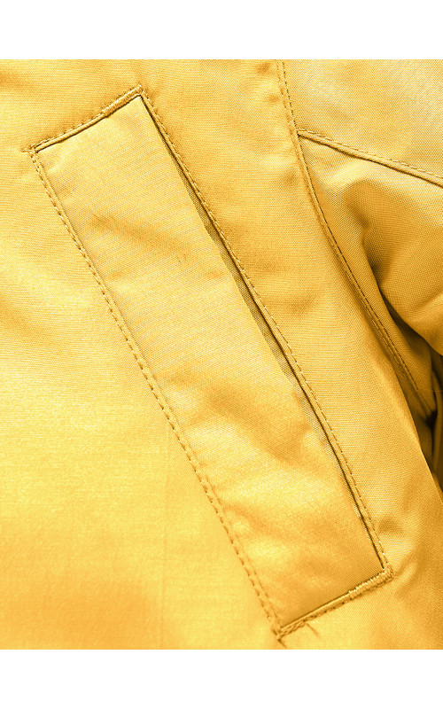 Зимняя детская куртка-парка для девочки.