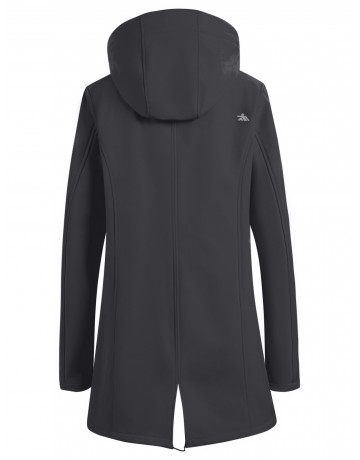 Женская спортивная парка с капюшоном softshell, чёрная, для активного отдыха в Тюмени