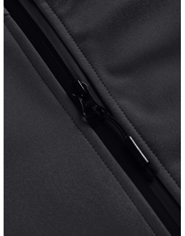 Женская спортивная парка с капюшоном softshell, чёрная, для активного отдыха в Тюмени