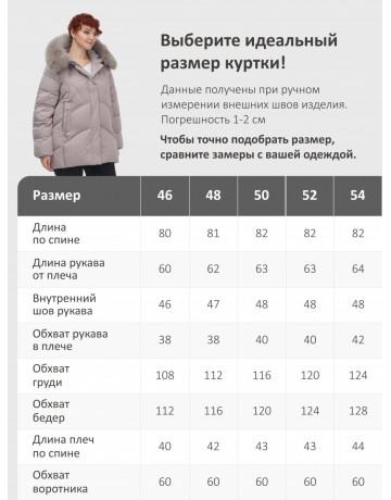 Пуховик для женщин с мехом песца