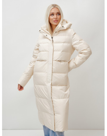 Длинный зимний пуховик для молодёжи