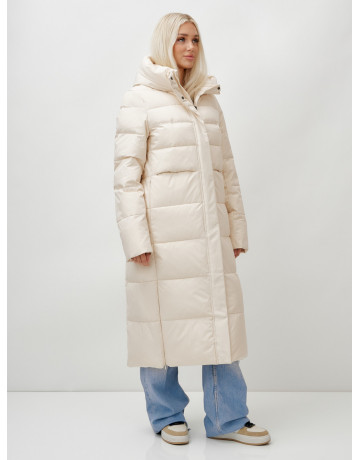 Длинный зимний пуховик для молодёжи