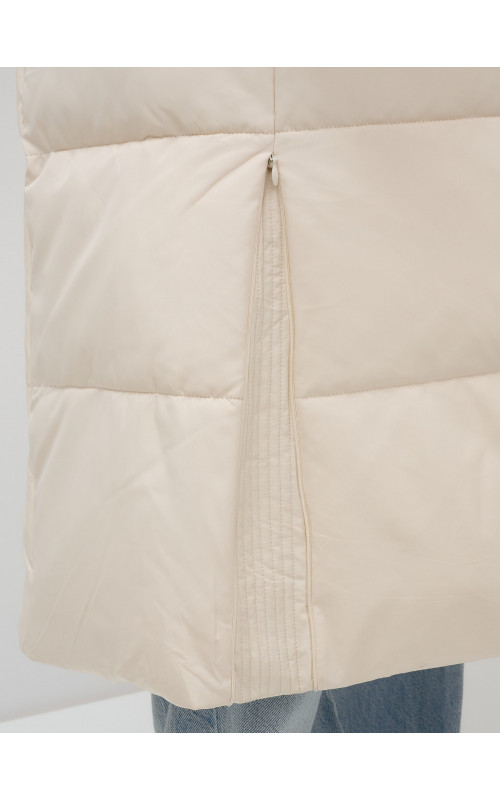 Длинный зимний пуховик для молодёжи