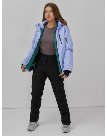 Женский горнолыжный костюм зимний для активного отдыха.